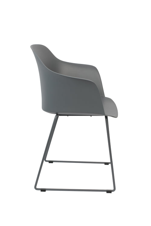 Housecraft Living Tango Eetkamerstoelen armleuning Grijs - Set van 2 - vtwonen shop