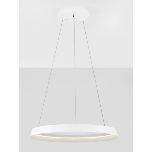 Nova Luce ORMI Geïntegreerde LED-hanglamp voor plafond, zandwit, Triac dimbaar, 52W, 3717lm, 2700-3000K kleurtemperatuur