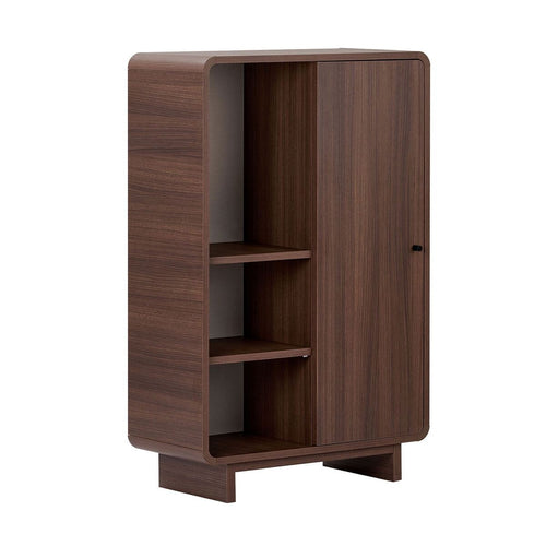Calicosy - Hoog buffet CELENA - Donker hout 70x34x110 cm