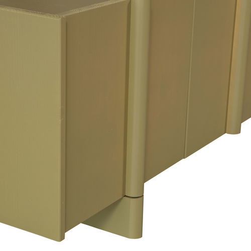 WOOOD tv-meubel Basu - Grenen - Moss - 53x200x46 - vtwonen shop