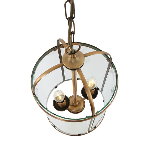 Steinhauer hanglamp pimpernel - 2 lichts - 23x 120 cm - brons