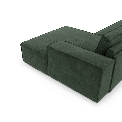Sia Home - Rechte hoekbanken JOAN - Fluweel - Smaragdgroen - 302cm - vtwonen shop