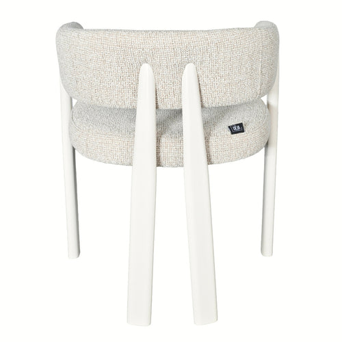 DÉJA Eetkamerstoel Cooper Taupe/Beige - Set van 2