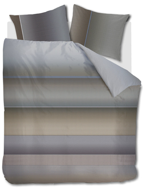Kardol Dekbedovertrek Charlottesville - 200 x 200/220 cm - Blauwgrijs
