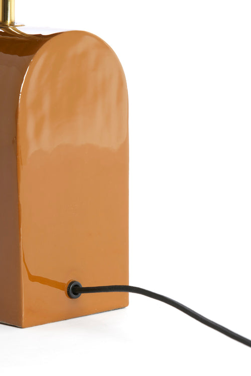 Light & Living tafellamp CARDONA - bruin - 35x15.5x38cm