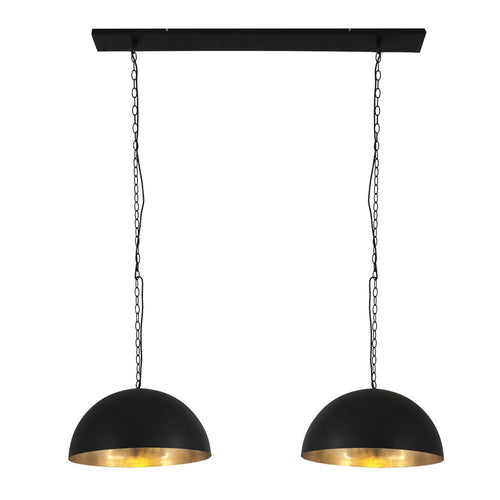 Steinhauer hanglamp semicerikel - 2 lichts - 115x 180 cm - zwart - vtwonen shop