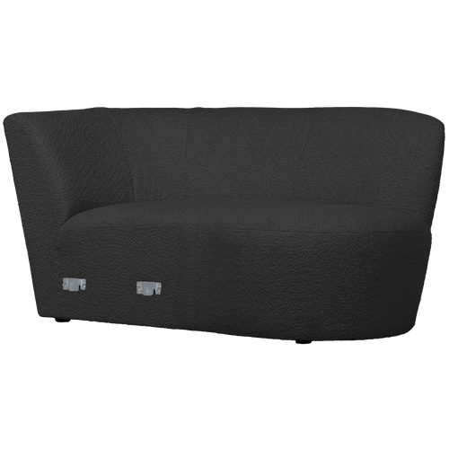 WOOOD Coco Chaise Longue Element Rechts - PE - Grijs - 70x80x138 - vtwonen shop