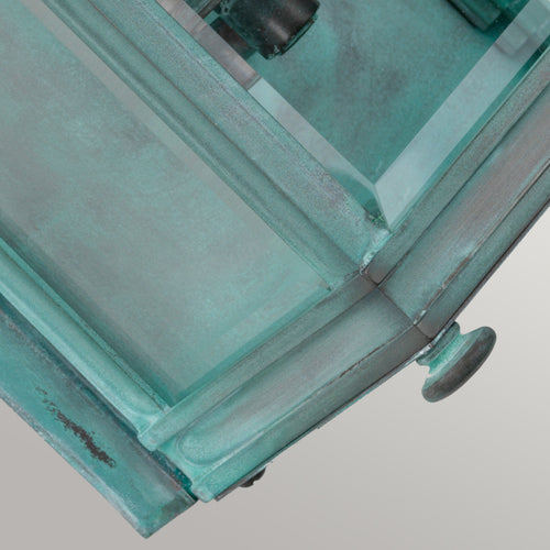 Elstead Holborn Buitenwandlantaarn Verdigris, IP44