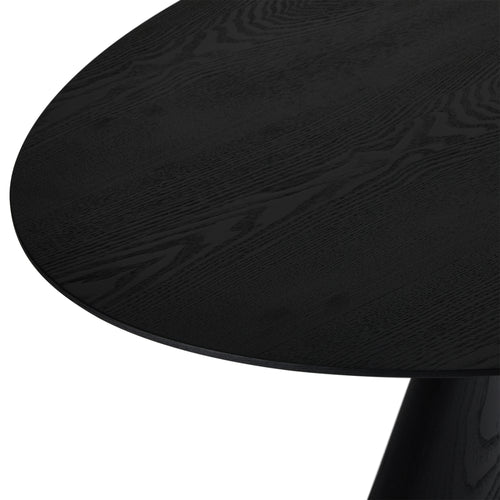 Furnhouse eettafel Tango - Zwart - 160x90 cm
