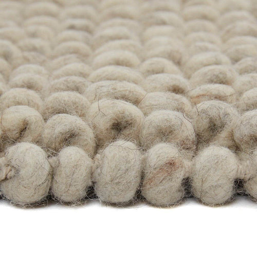 Interieur05 Wollen vloerkleed  Lecco wit/beige - 200 x 290 cm