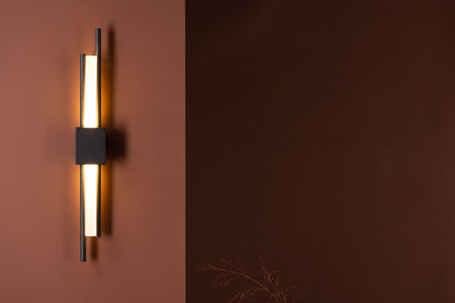 Rebellenclub Wandlamp Alloro - Zwart