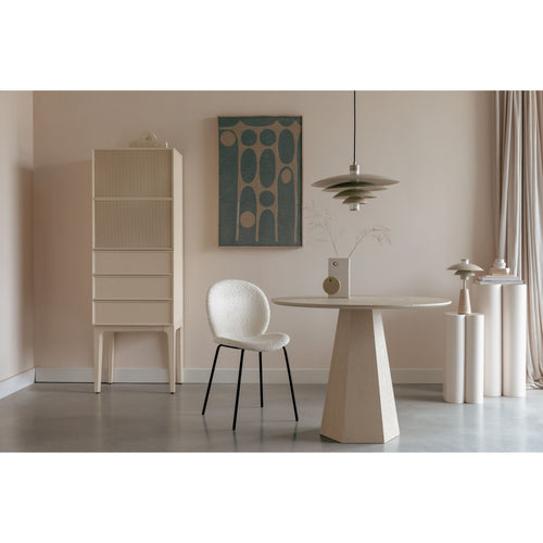Zuiver Bonnet Eetkamerstoelen  Off-White - Set van 2 - vtwonen shop