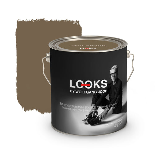 LOOKS by Wolfgang Joop Muurverf mat Lehmbraun 2,5L - vtwonen shop