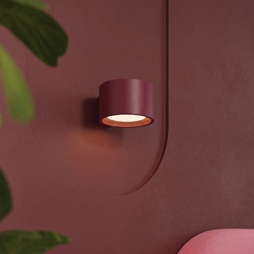 Sollux Lighting Wandlamp MODO 1 bordeaux Gx53 - 10x12x6cm