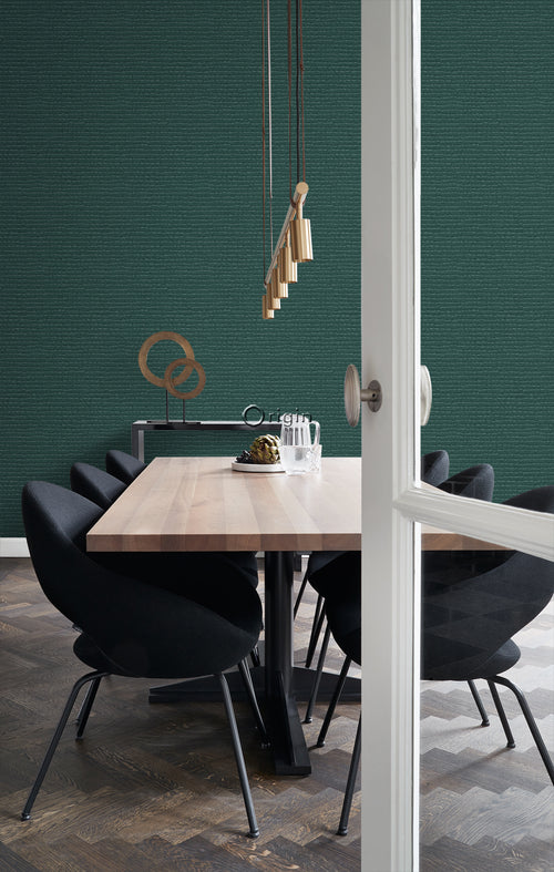 Origin Wallcoverings behang krokodillenhuid petrolblauw - 0,53 x 10,05 m - 347780 - vtwonen shop