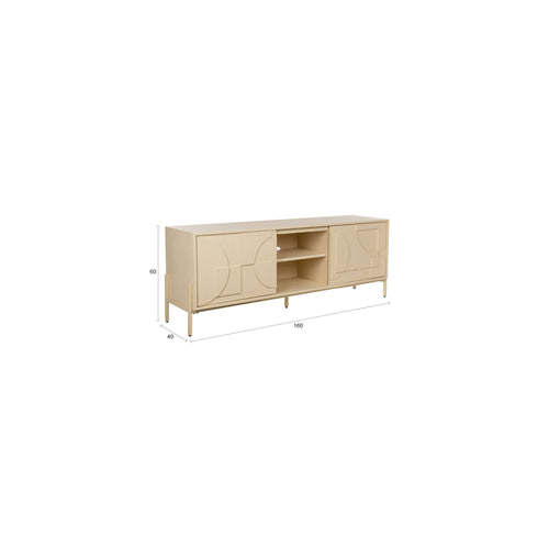 Zuiver Sideboard Faces - Beige - vtwonen shop