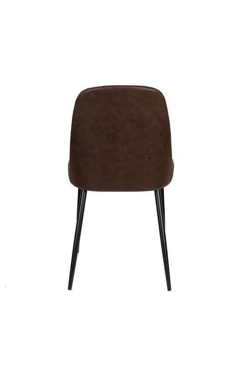 Housecraft Living Alana Eetkamerstoelen Bruin - Set van 2 - vtwonen shop