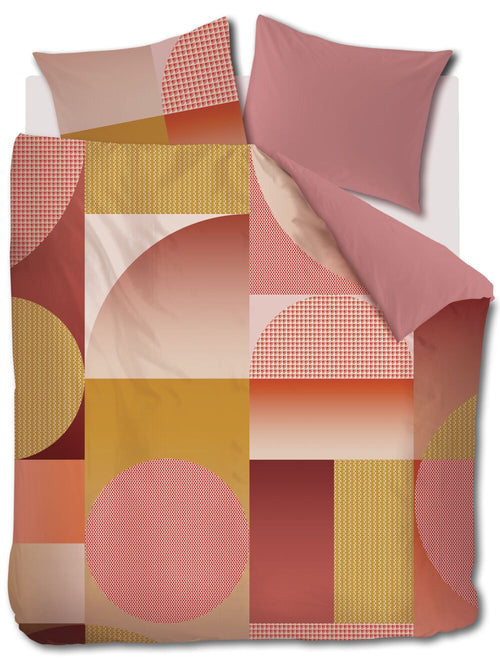 Beddinghouse Dutch Design Dekbedovertrek Sunset Boulevard - 240 x 200/220 cm - Koraal
