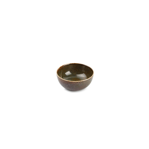 Bonbistro - Kom 10xH5cm groen Cirro - Set van 6
