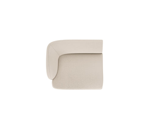 Micadoni linker module Miley boucle beige - 90x90x70cm