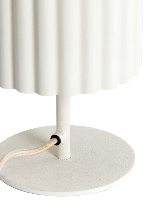 Light & Living tafellamp ARDALES - wit - Ø16x42cm - vtwonen shop