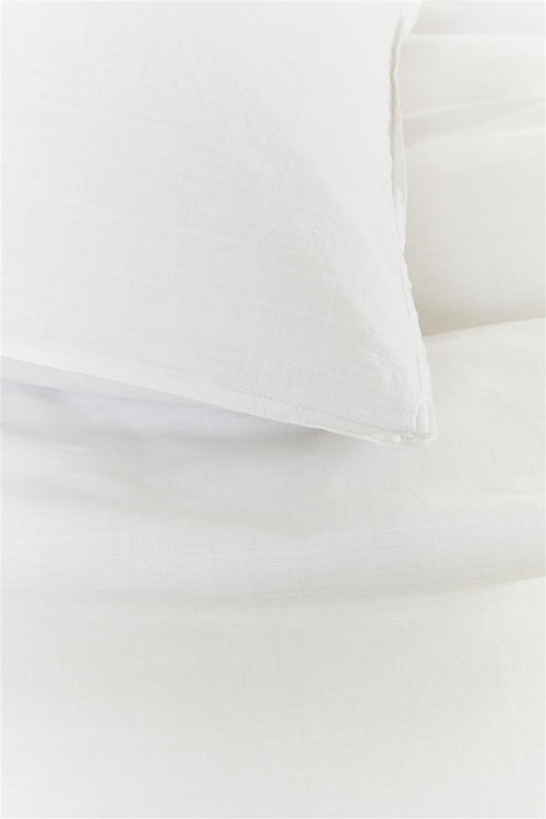 vtwonen dekbedovertrek Natural Stone - 240x200/220 cm - wit