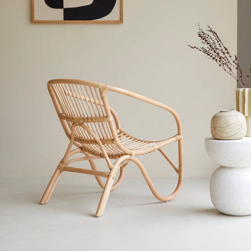Tikamoon Rotan fauteuil - Naturel - vtwonen shop