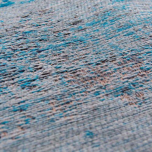 Louis De Poortere vloerkleed Grey Turquoise - blauw - 240x340cm - vtwonen shop