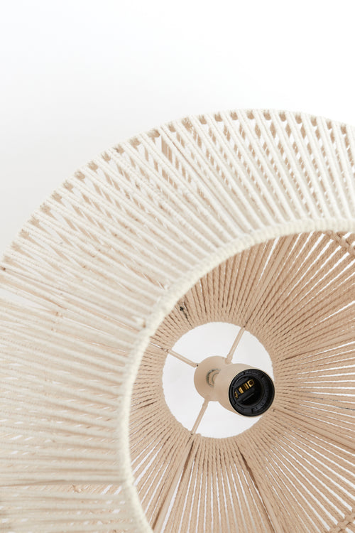 Light & Living hanglamp DEYA - Ø45x56cm - wit - vtwonen shop