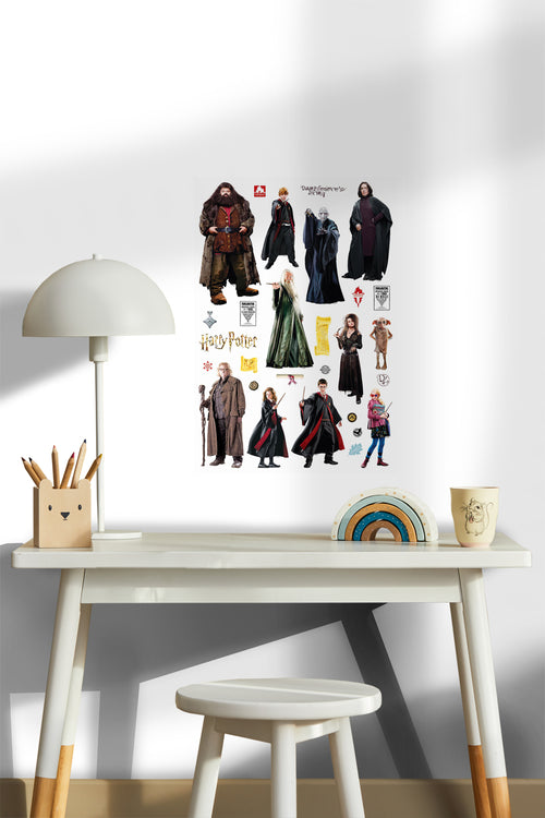 Sanders & Sanders muursticker Harry Potter grijs - 65 x 42.5 cm - 601346
