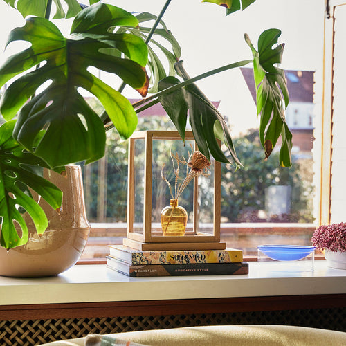 Hübsch kom Flow - glas - ø16xh7cm