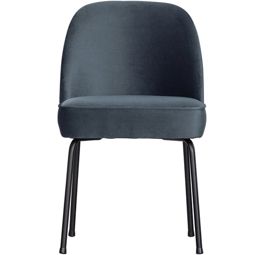 WOOOD eetkamerstoelen Vogue - Fluweel - Teal - Set van 6
