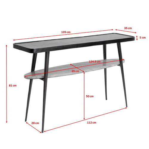 Kare Design Console Montagna 135x35cm - vtwonen shop