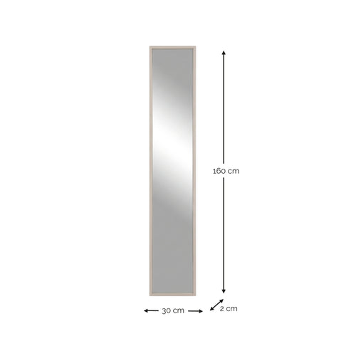 Spinder Design spiegel School L - Silky Taupe
