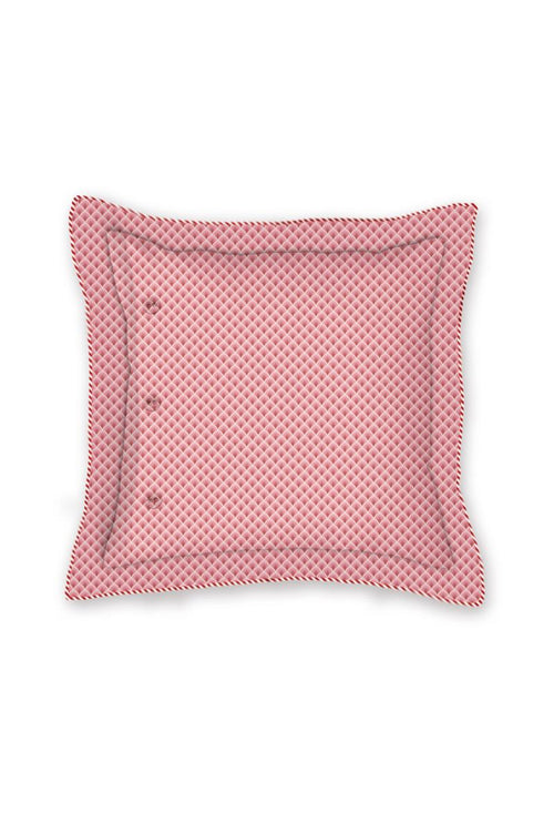 Pip Studio decoratiekussen Tokyo Bouquet Square - 45x45 cm - roze - vtwonen shop