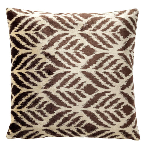 KUSSENSET | 3-delig | Celeste Signature | bruin | Hoii | inclusief veren binnenkussens