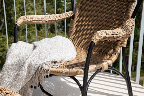 Rebellenclub Loungestoel Trab - Zwart - vtwonen shop