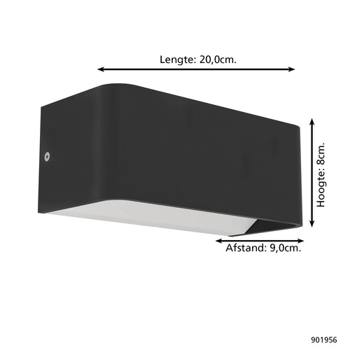 EGLO connect.z wandlamp Sania-Z