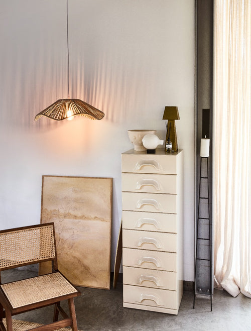 Lighto - Hanglamp Rotan Naturel Ø47 cm - Tana - vtwonen shop