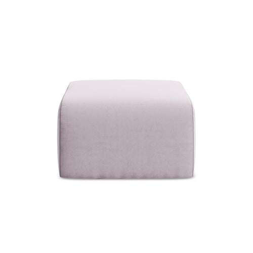 LaMiaSofa Poef Cervo - velours - lavendel - 72x94x42