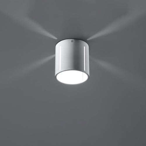 Sollux Lighting Plafondlamp INEZ wit - 10x10x10cm