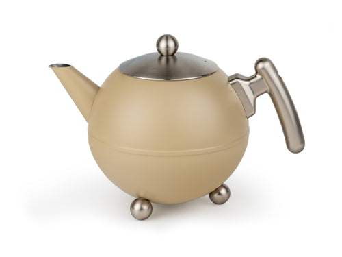 Bredemeijer - Theepot Bella Ronde - taupe - 1,2L