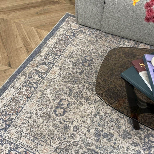 Interieur05 Vintage vloerkleed Sybil Blauw - 230 x 160 cm - vtwonen shop