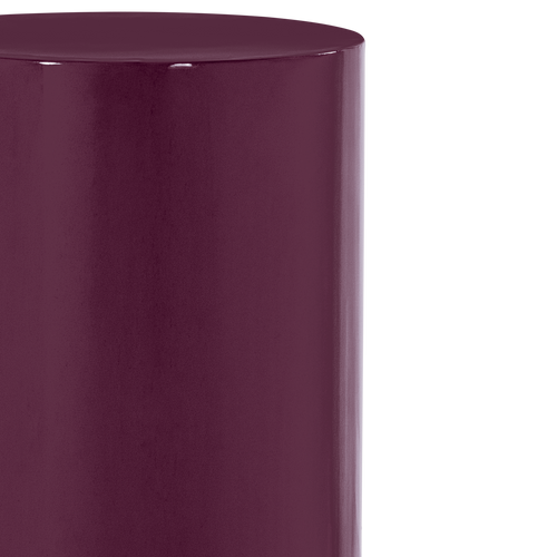WOOOD plantenstandaard/pot hoog Toval - Metaal Hoogglans - Donkerpaars - 95x32x32