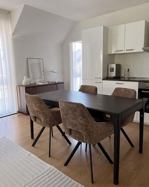 Kick eetkamerstoel Jorn - Taupe - vtwonen shop