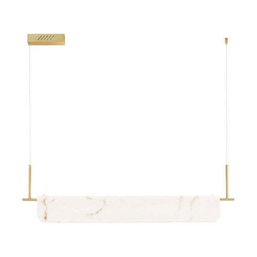 Nova Luce AIDER Hanglamp voor aan het plafond, messing goudkleurig, Triac dimbaar, LED, 35W, 2219lm, 3000K