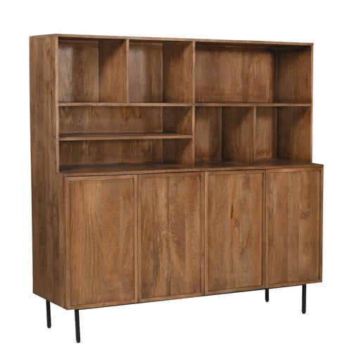 Livingfurn kabinetkast Elan - 180x150x45 cm - mangohout
