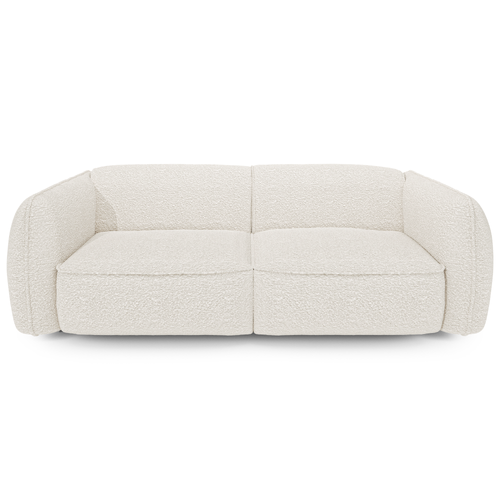 Sia Home - Bank LIVIA - bouclé-stof crème 196cm