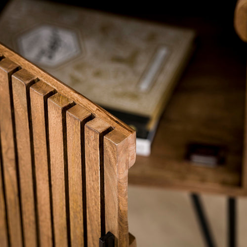 Giga Meubel Wijnkast Tweak - Naturel Hout - 56x35x90cm