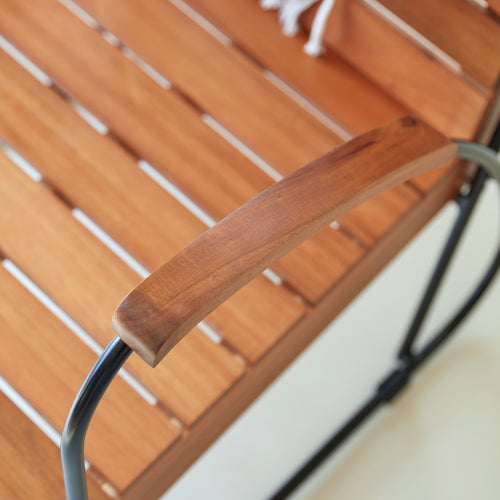 Tikamoon Fauteuil van massief acacia - Naturel - vtwonen shop